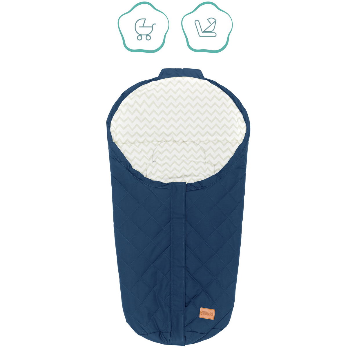fillikidfillikid   Sommerfusssack Light Small blau