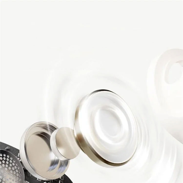 EA390 Bluetooth 5.4 TWS In-Ear Sport OhrClip KI-Noise Cancelling Kopfhörer Headset mit Ladecase (360mAh) - Schwarz