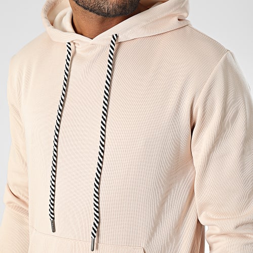 Sweat Capuche F22212 Beige
