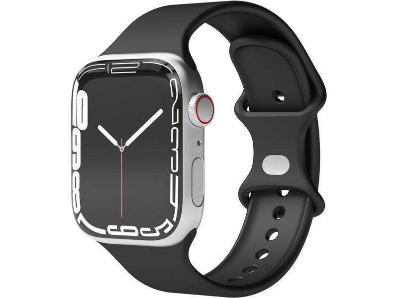 Vonmählen Classic Band Apple Watch 42/44/45/49 Black Armband für Apple Watch 42/44/45/49 mm