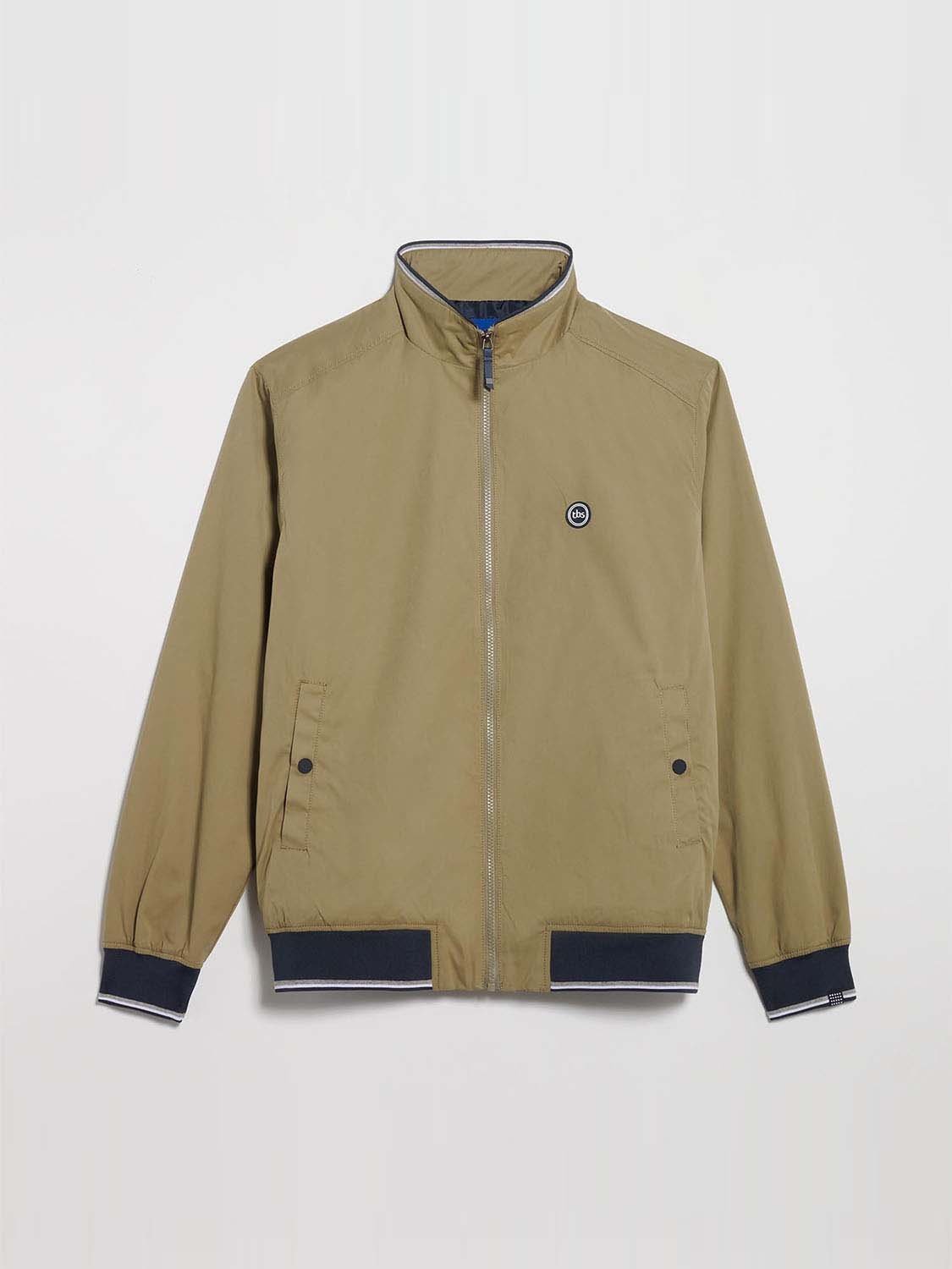 Blouson Homme Zippé Avec Poches Lichen