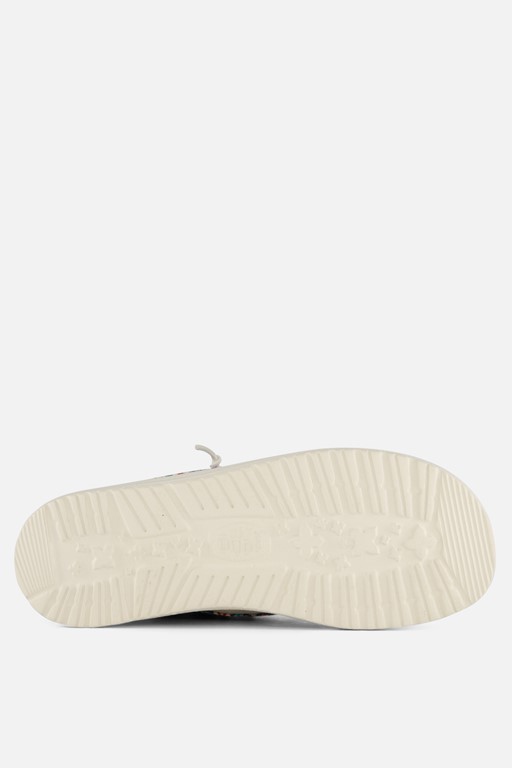 HEYDUDE Wendy Instappers grijs Canvas