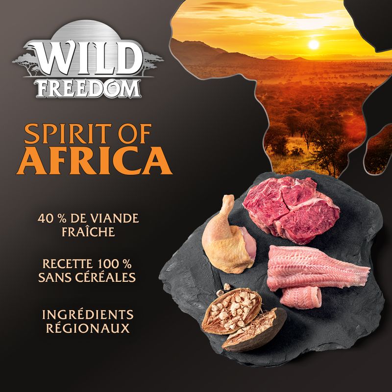 Wild Freedom African Savannas - sans céréales
