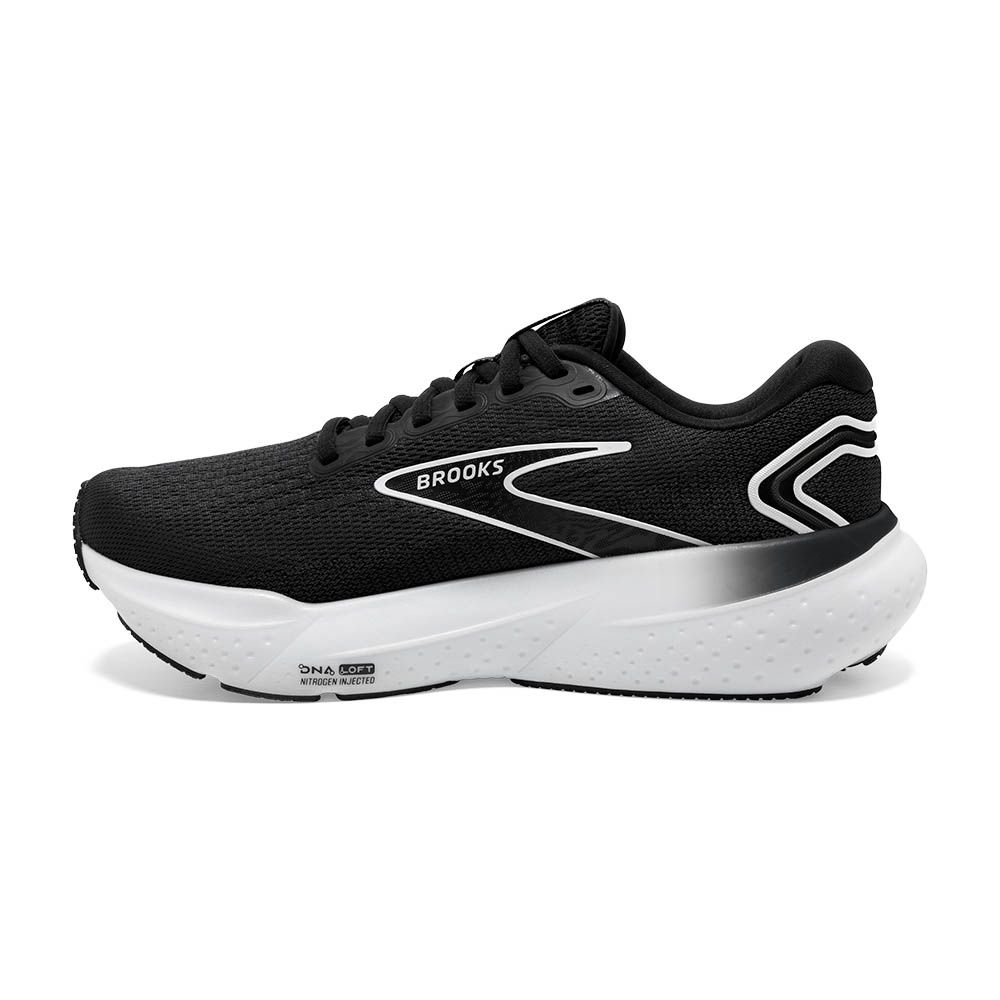 brooks glycerin 21 110419 090 black grey white