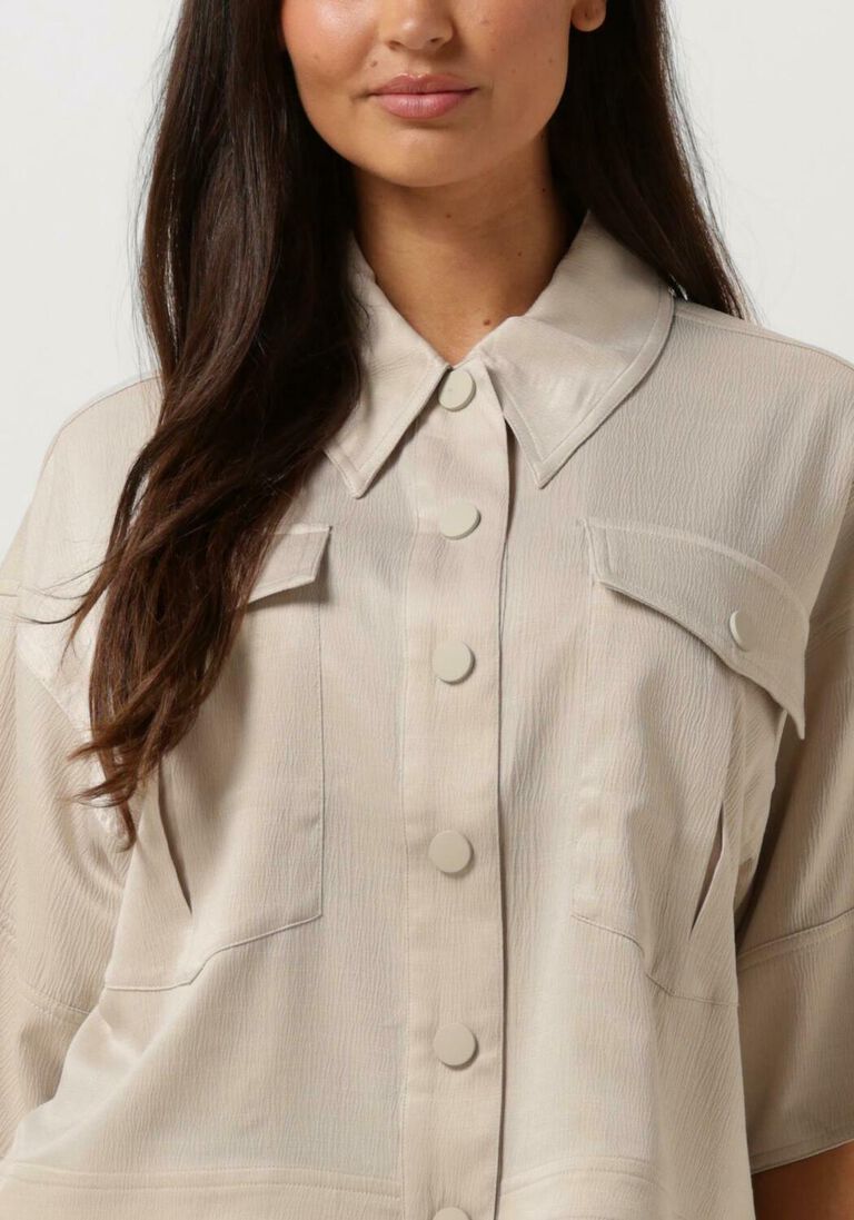 COPENHAGEN MUSE beige copenhagen muse blouse cmvianna-shirt