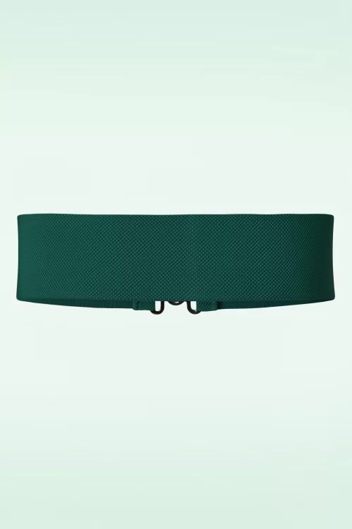 Banned Retro Lauren vintage stretchriem in groen