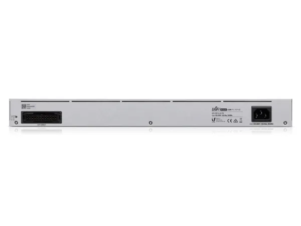 Ubiquiti UniFi Switch USW-PRO-48-POE - Switch - Administreret - 48 x 10/100/1000 (40 PoE , 8 PoE  )   4 x 10Gb Ethernet SFP  - monterbar på stativ - PoE   (600 W) - AC 120/230 V / DC 11,5/52 V