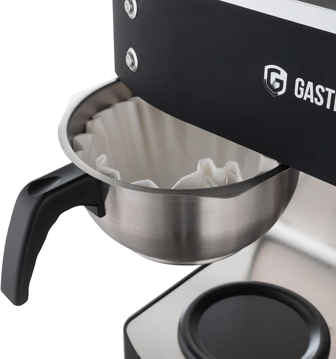 Filterkaffeemaschine ECO 2x 2 Liter schwarz inkl. 2 Glaskannen I Kaffeemaschine groß I 200 Tassen/St. I Filterkaffeemaschinen für Gastronomie und Café