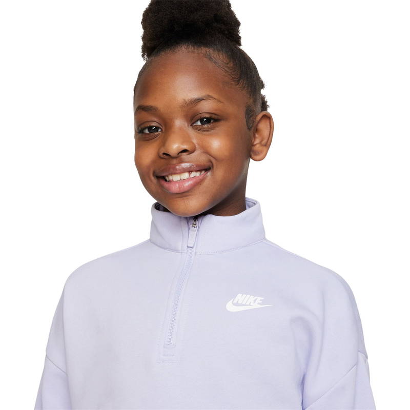 Nike Sportswear Club 1/2 Zip Sweatshirt Børn