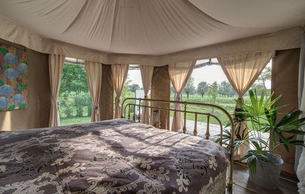 Glamping in Mirano, Venedig extravagantes Geschenk