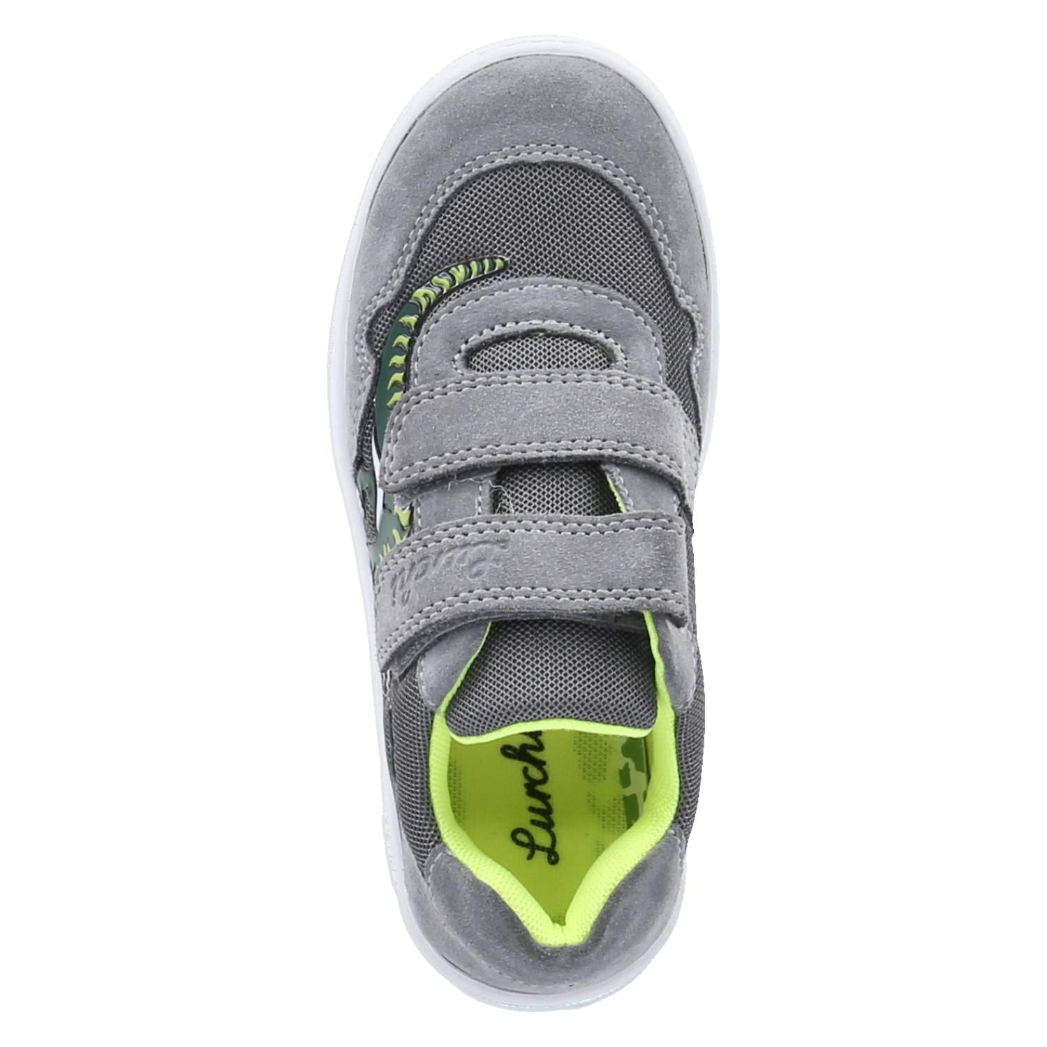 Lurchi Klettschuhe DRACO - grey-grey