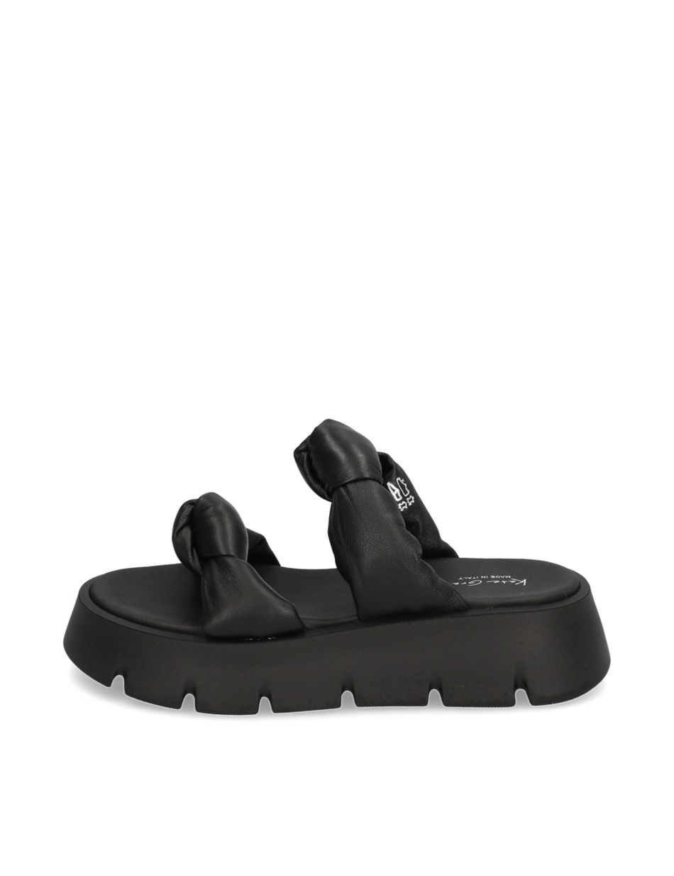 Glattleder Pantoffel
