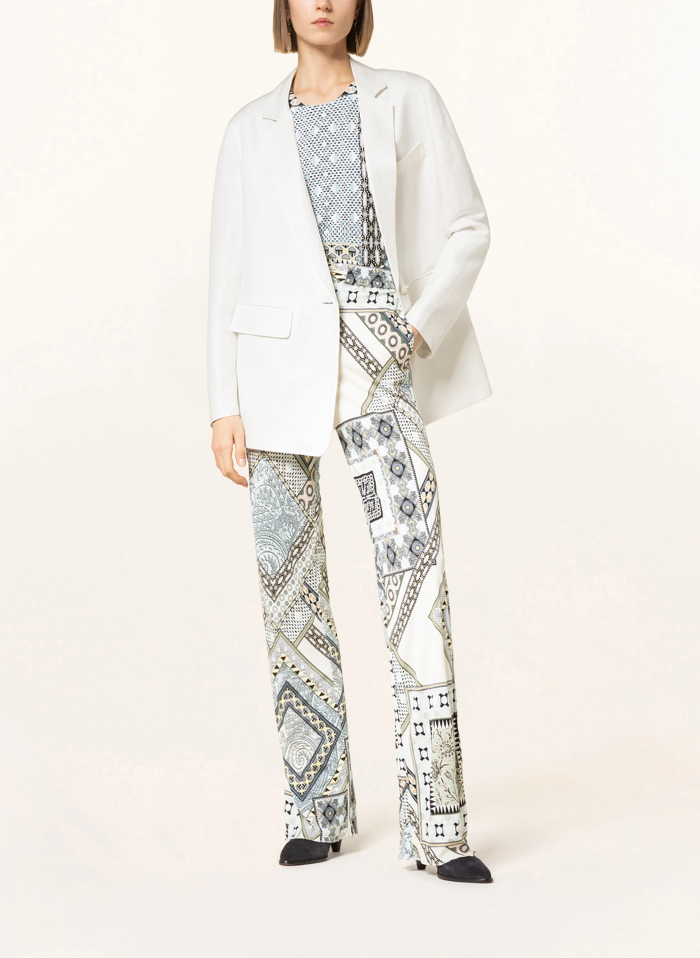ETRO Leinenblazer mit Seide