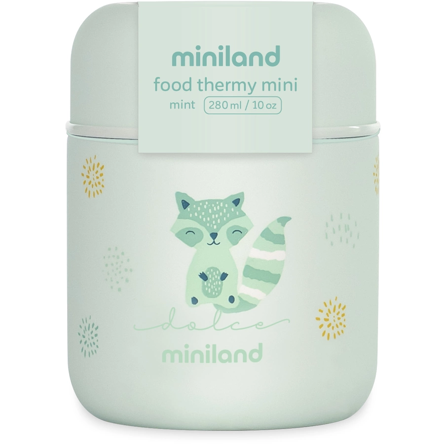 miniland Thermobehälter, food thermy mini mint, 280ml