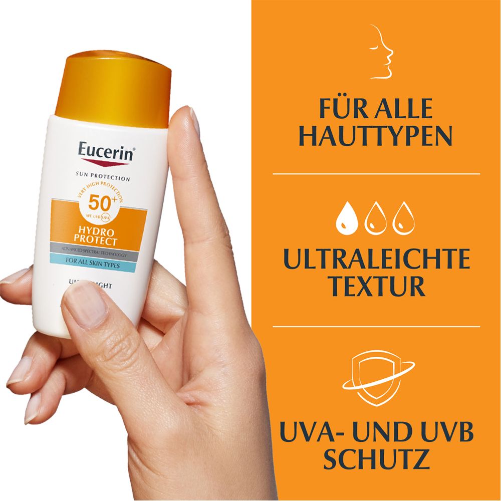 Eucerin® Hydro Protect Ultraleichtes Face Sun Fluid LSF 50+