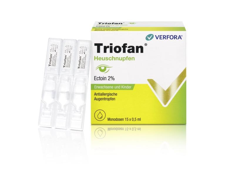Triofan Augentropfen Heuschnupfen 15 x 0.5 ml Augentropfen gegen Heuschnupfen