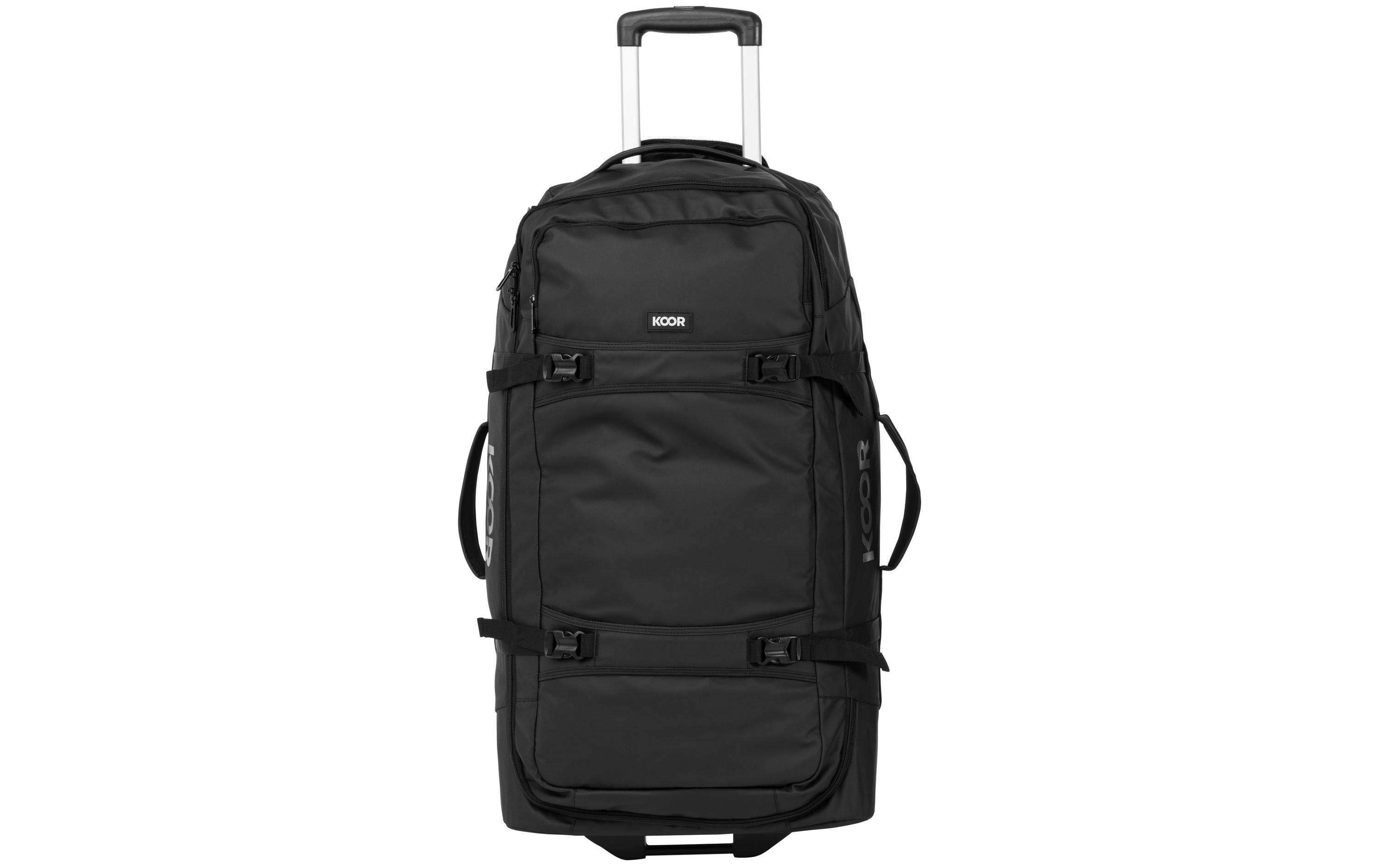 Reisekoffer Jiibs 90 L, Schwarz<br>Reisetasche mit Rollen