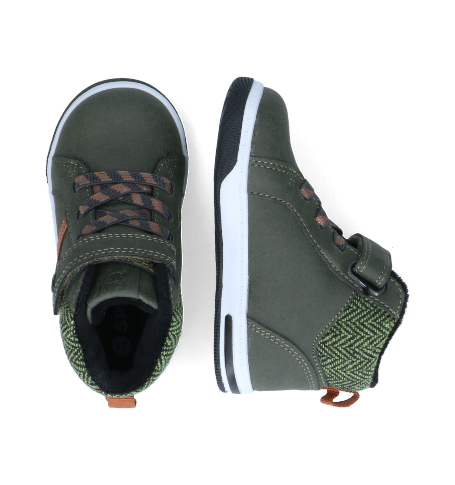 Babyschoenen groen