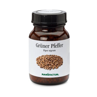 Grüner Pfeffer getrocknet