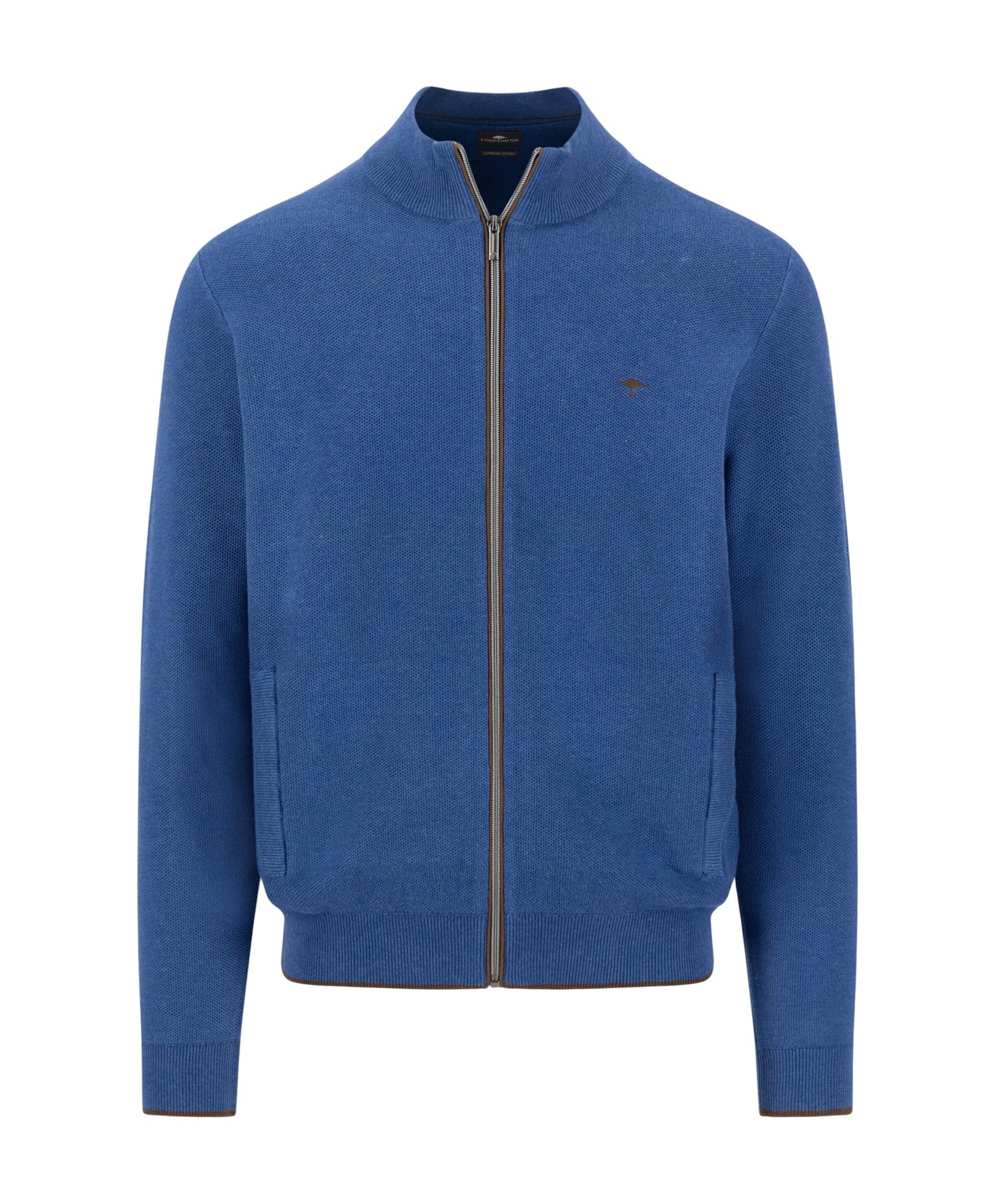 Fynch-Hatton Heren vest blauw