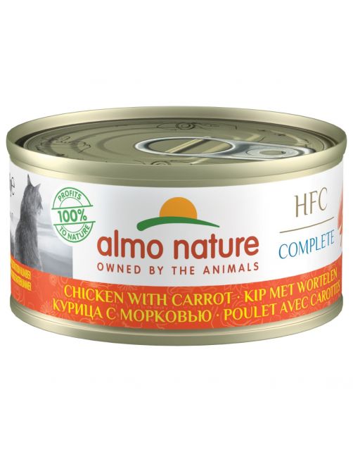 Almo Nature Hfc Cat Complete Blik 70 g - Kattenvoer