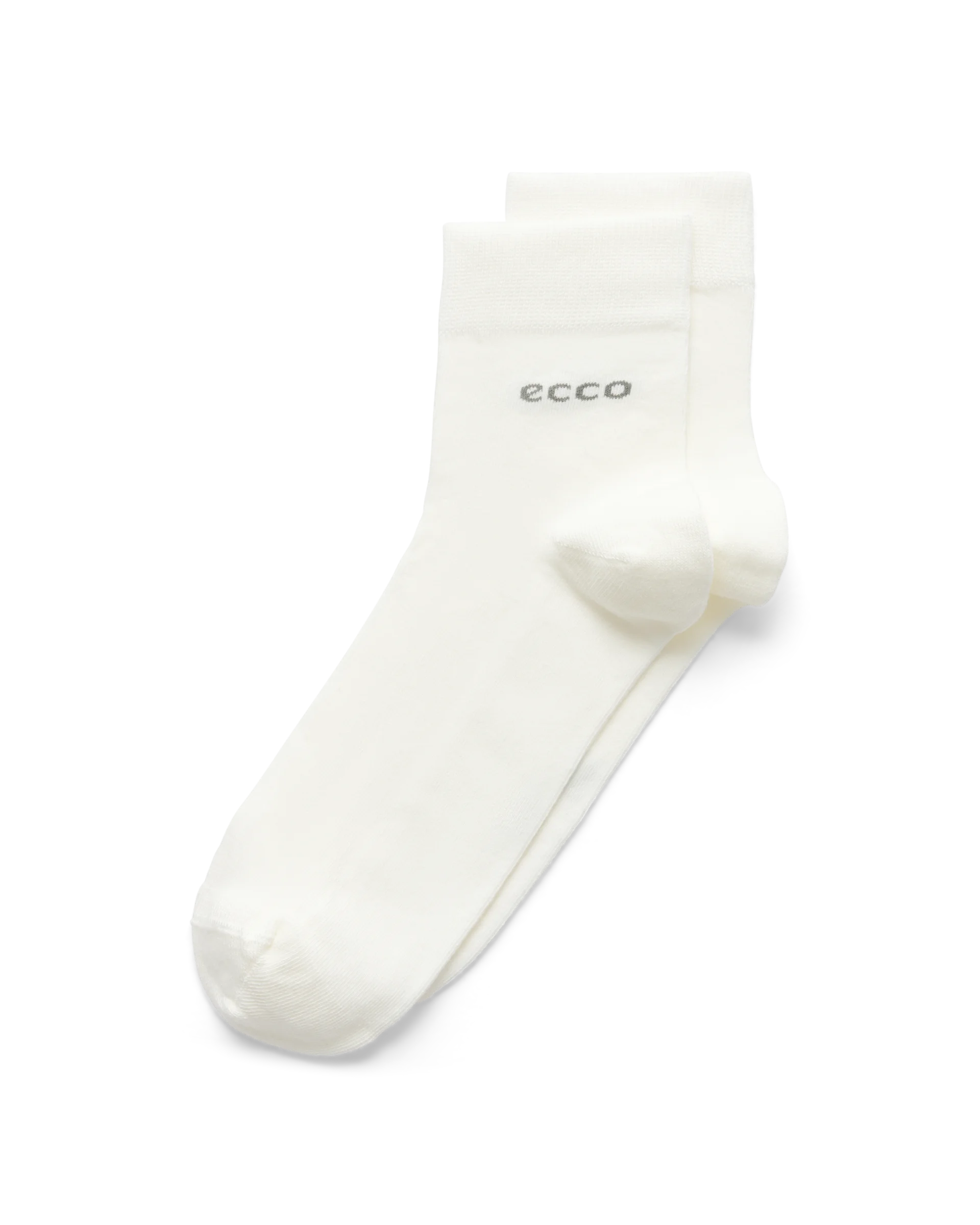 ECCO Longlife Ankle Cut Unisex Knöchelsocken Weiß