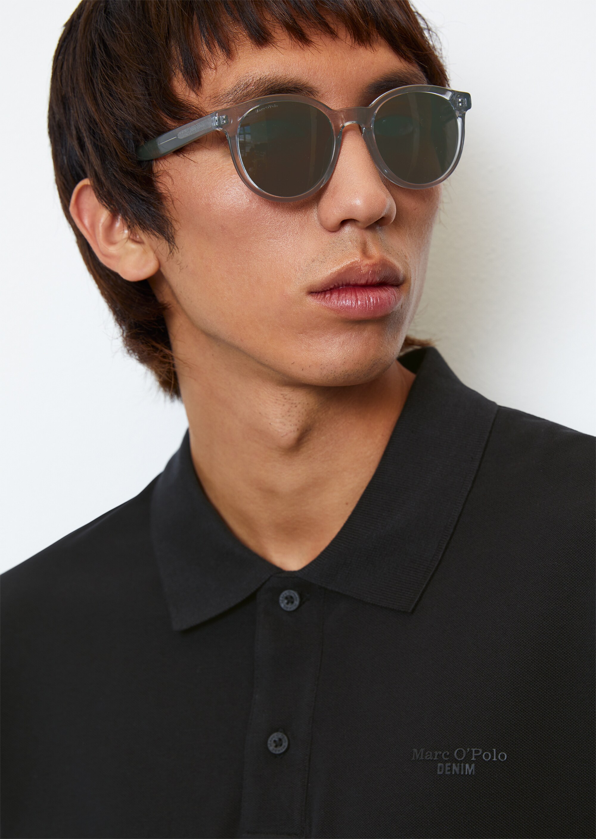 Kurzarm-Poloshirt Piqué regular aus Organic Cotton