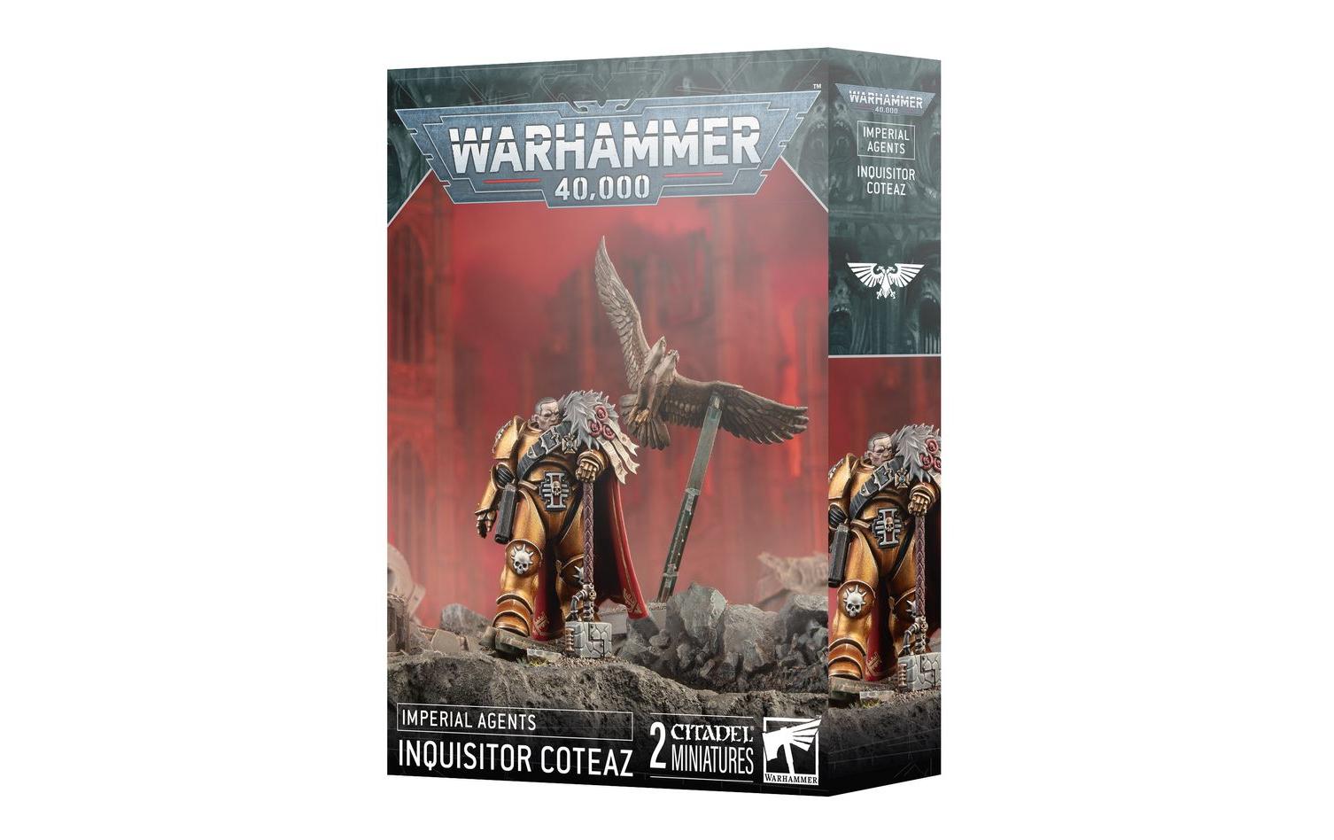 Figur Warhammer 40.000 Kill Team Inquisitor CoteazWarhammer 40.000 Kill Team Imperial Agents: Inquisitor Coteaz Bausatz