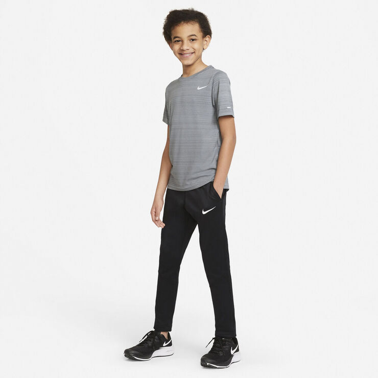 Nike Dri Fit Miler Traenings T Shirt Grå