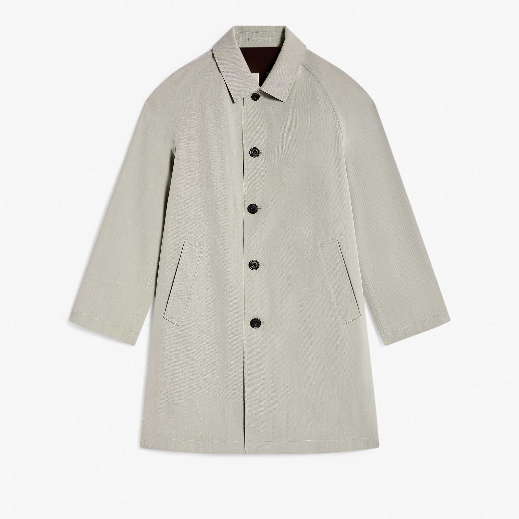 Manteau En Laine Technique
