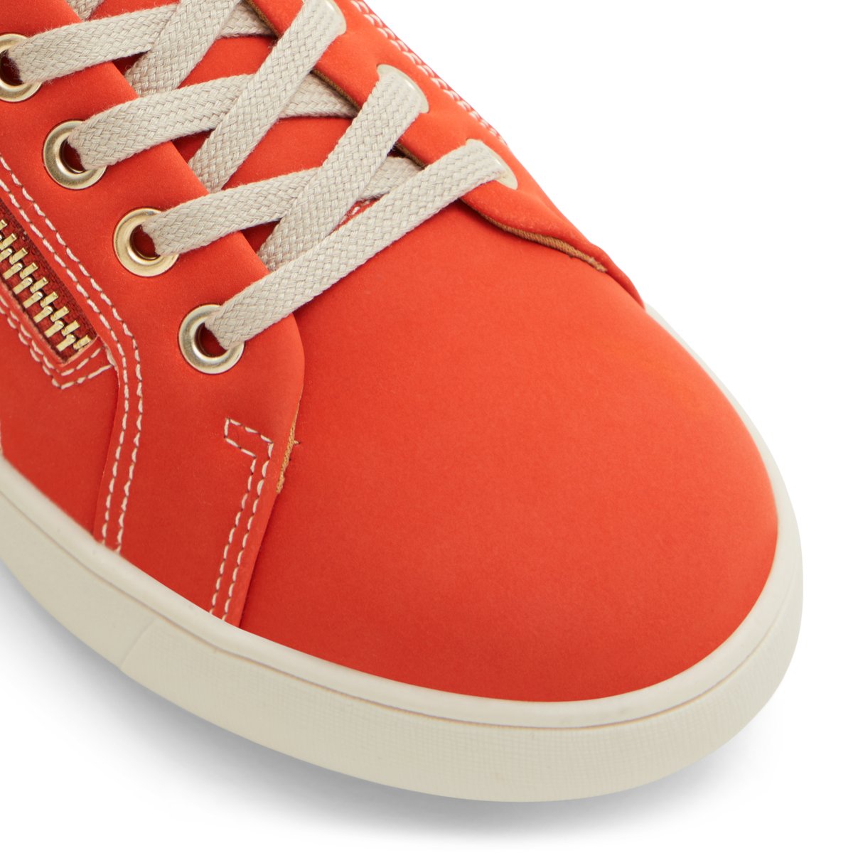 SOLEMATE-Monoun-Baskets - Talon plat - Orange