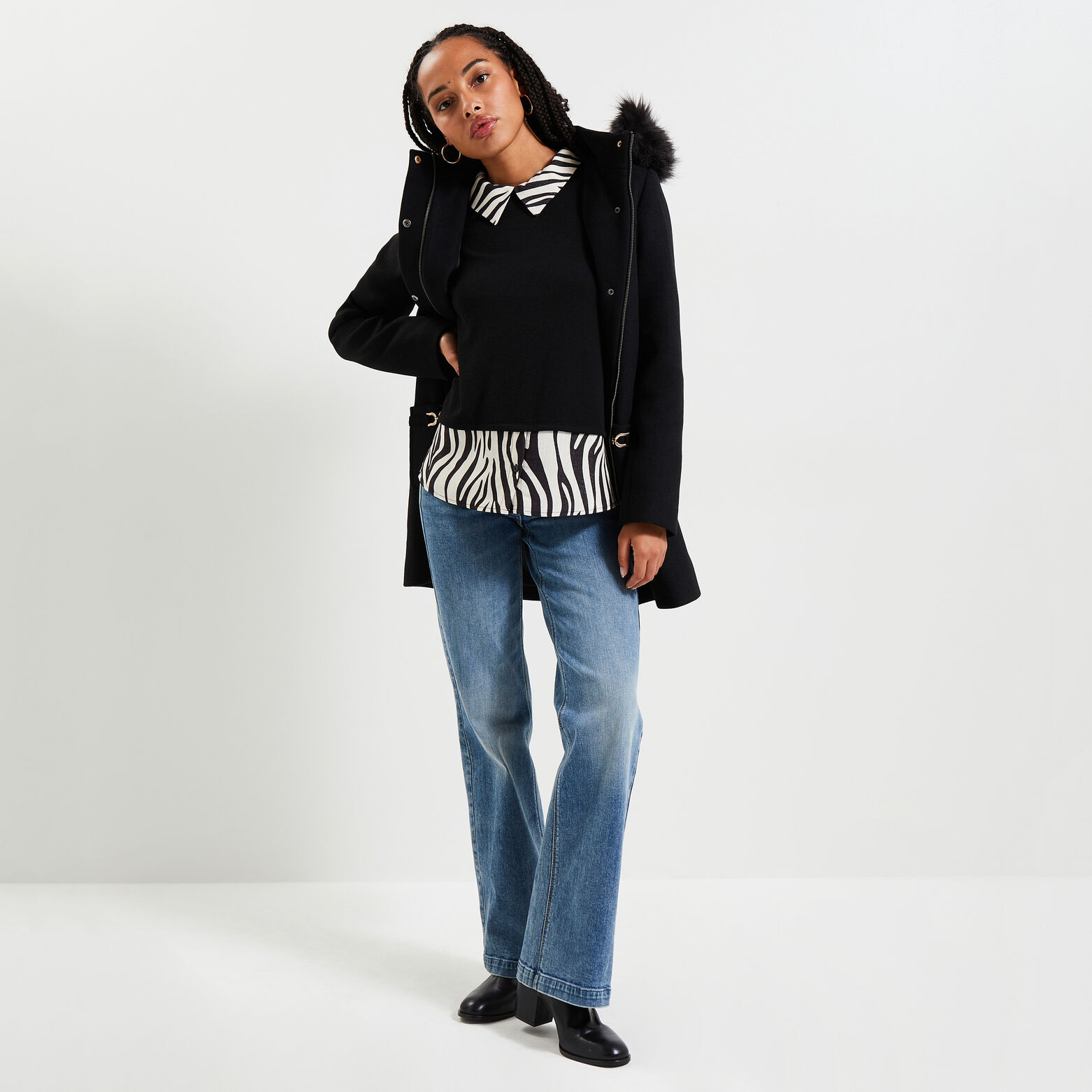 Manteau duffle coat femme