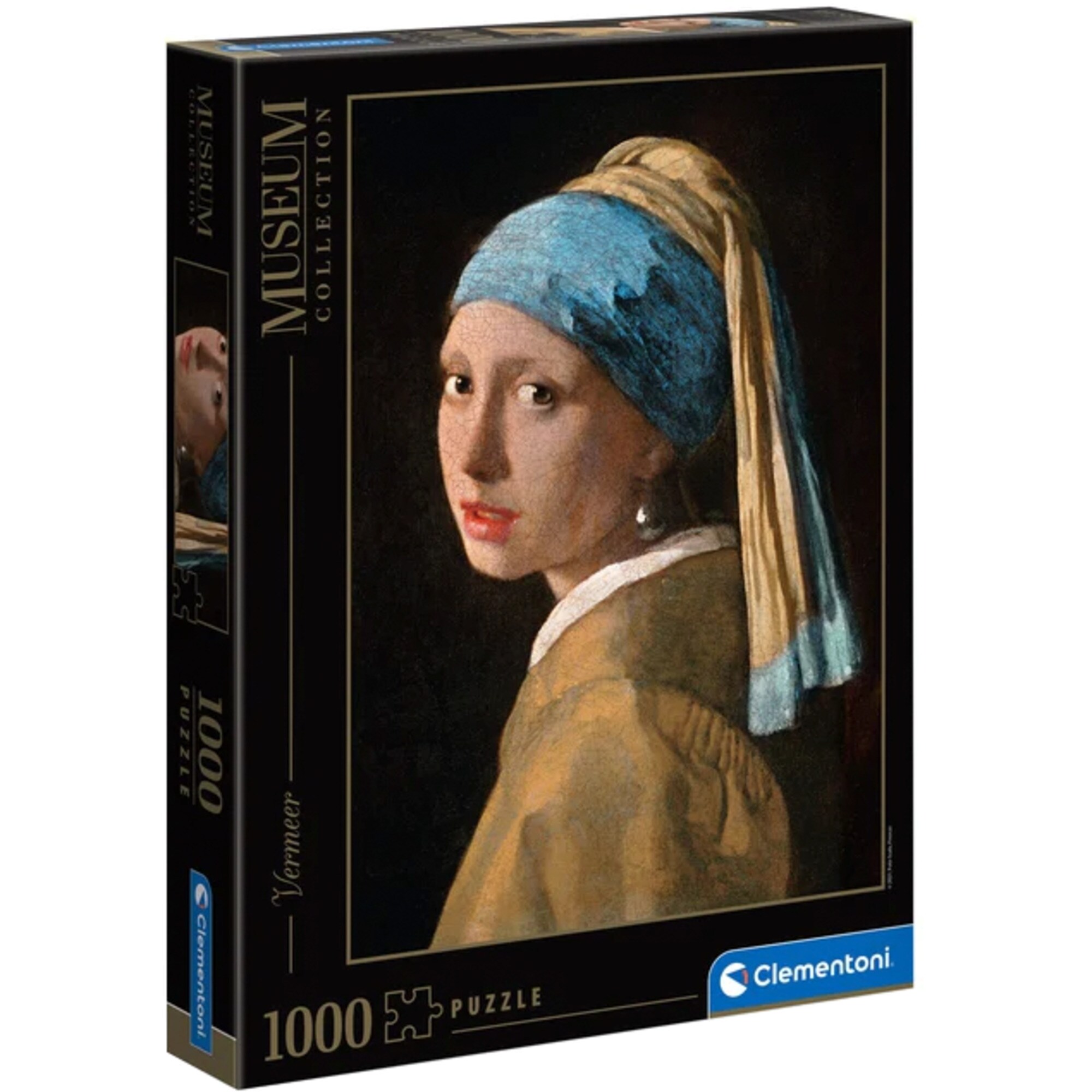 Clementoni Puzzle Museum Collection: Vermeer - Das Mädchen mit dem Perlenohrring