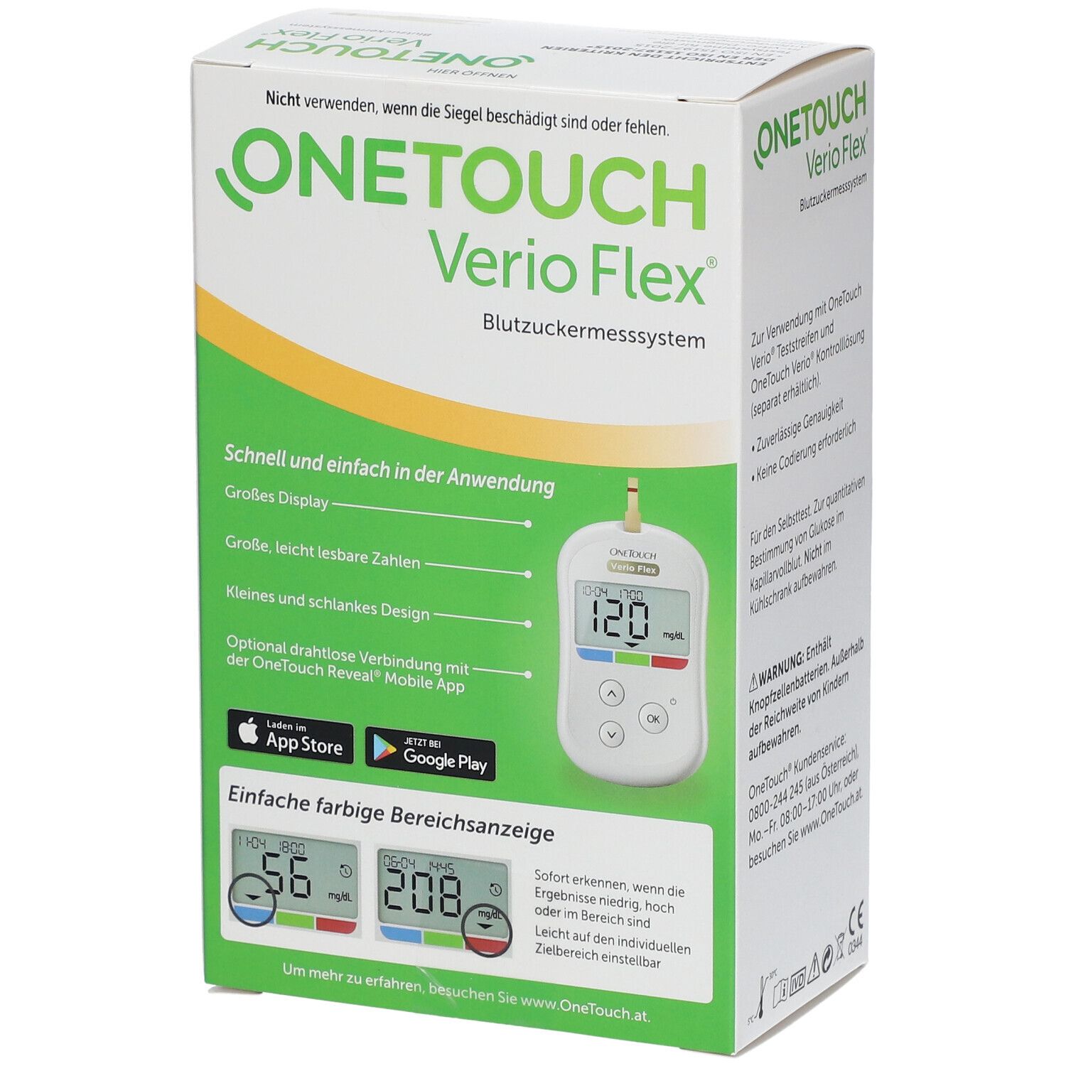 OneTouch® VerioFlex mg/dl