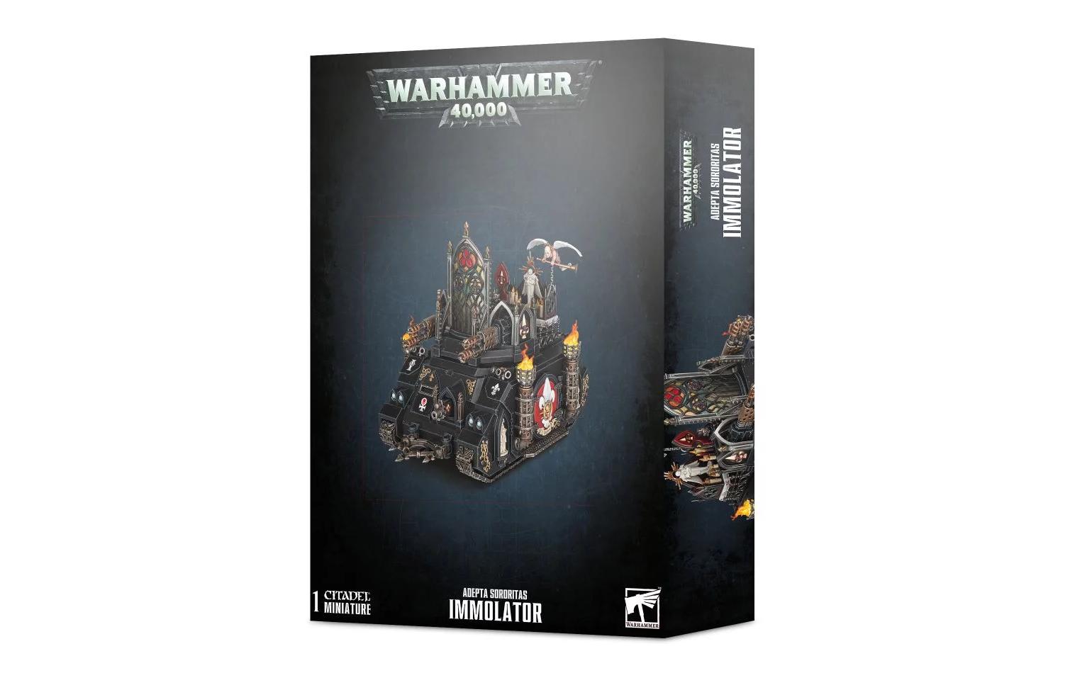 Fahrzeug Warhammer 40.000 Adepta Sororitas ImmolatorBausatz für 1 Fahrzeug