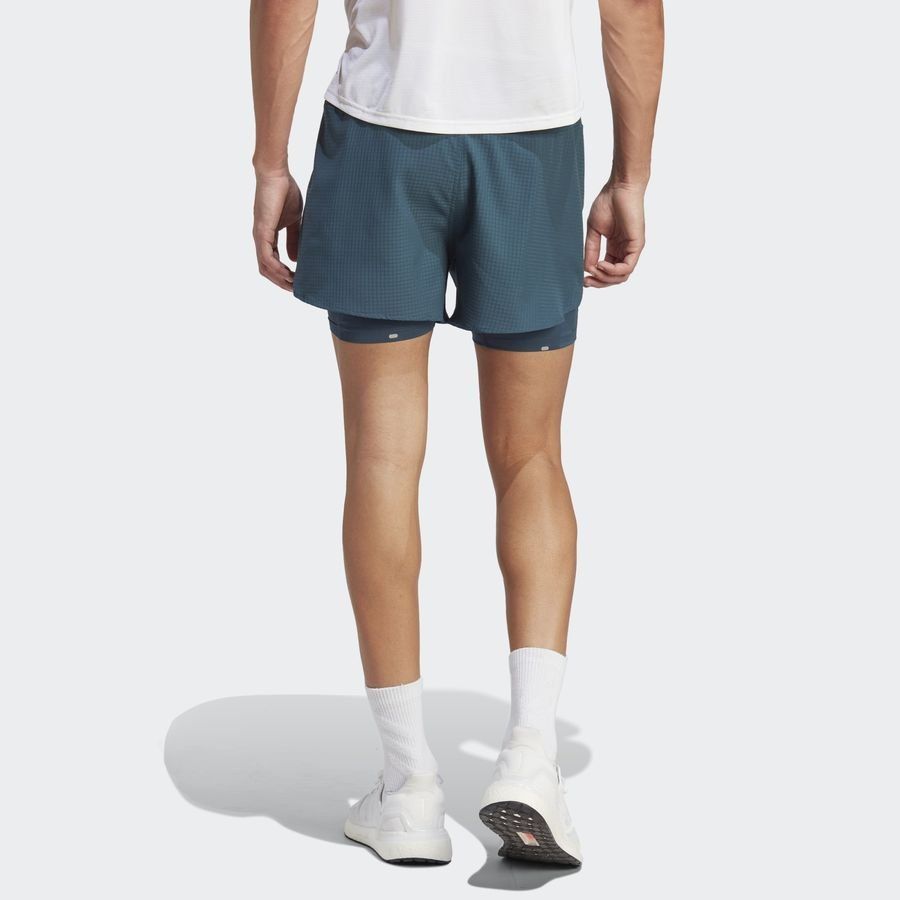 adidas Short Running Designed 4 Running 2 EN 1 - Vert
