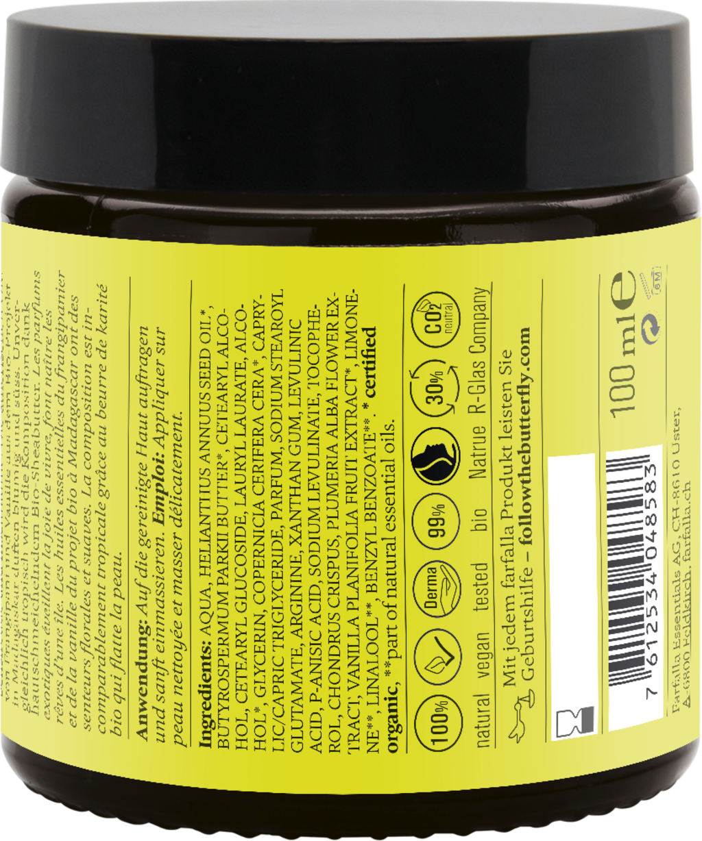 farfalla  Bodybutter Madagaskar, 100 ml