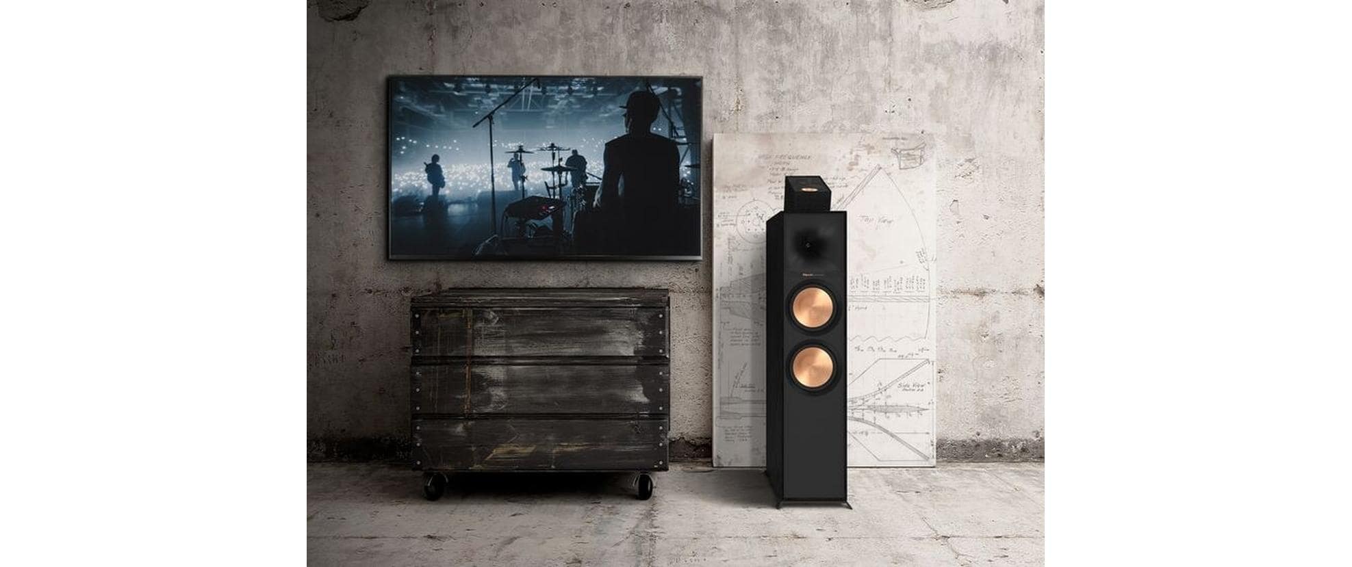 Standlautsprecher R-800F – Schwarz<br>Standlautsprecher mit «Dolby Atmos»-Erweiterung
