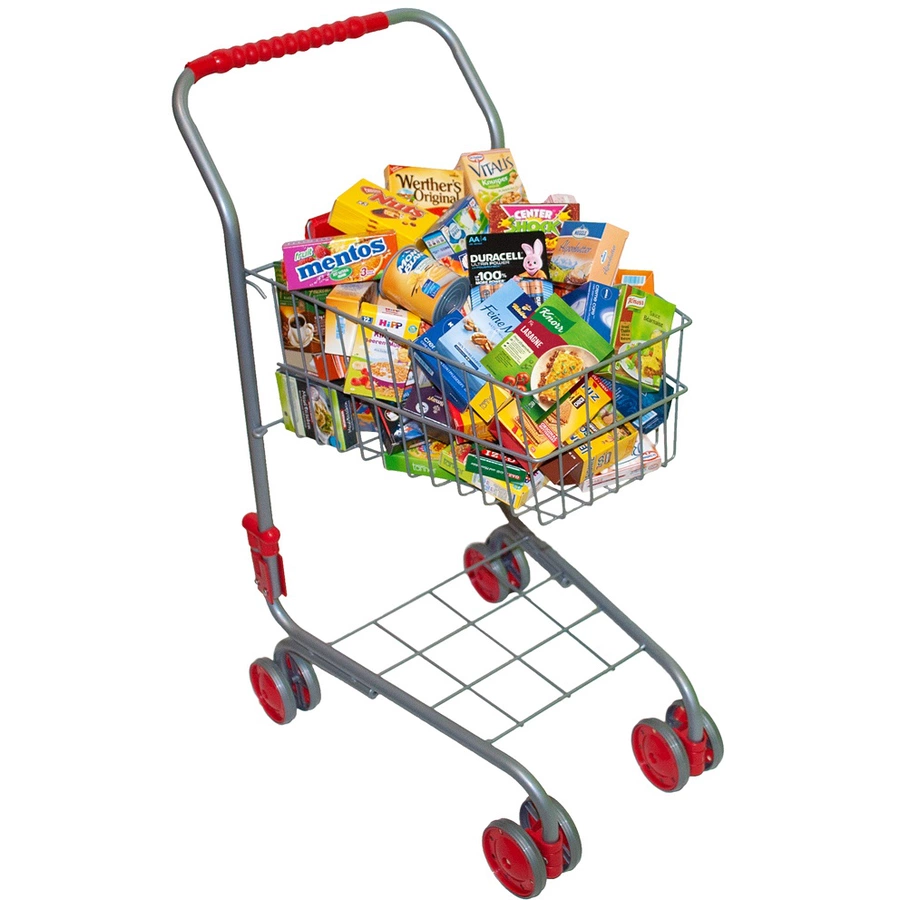 Tanner - Der kleine Kaufmann - Einkaufswagen, befüllt