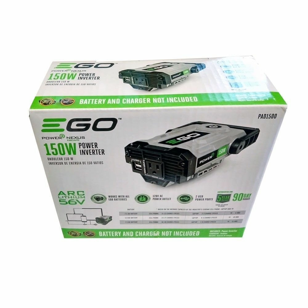 Convertisseur électrique portatif ego power sans batterie ni chargeur