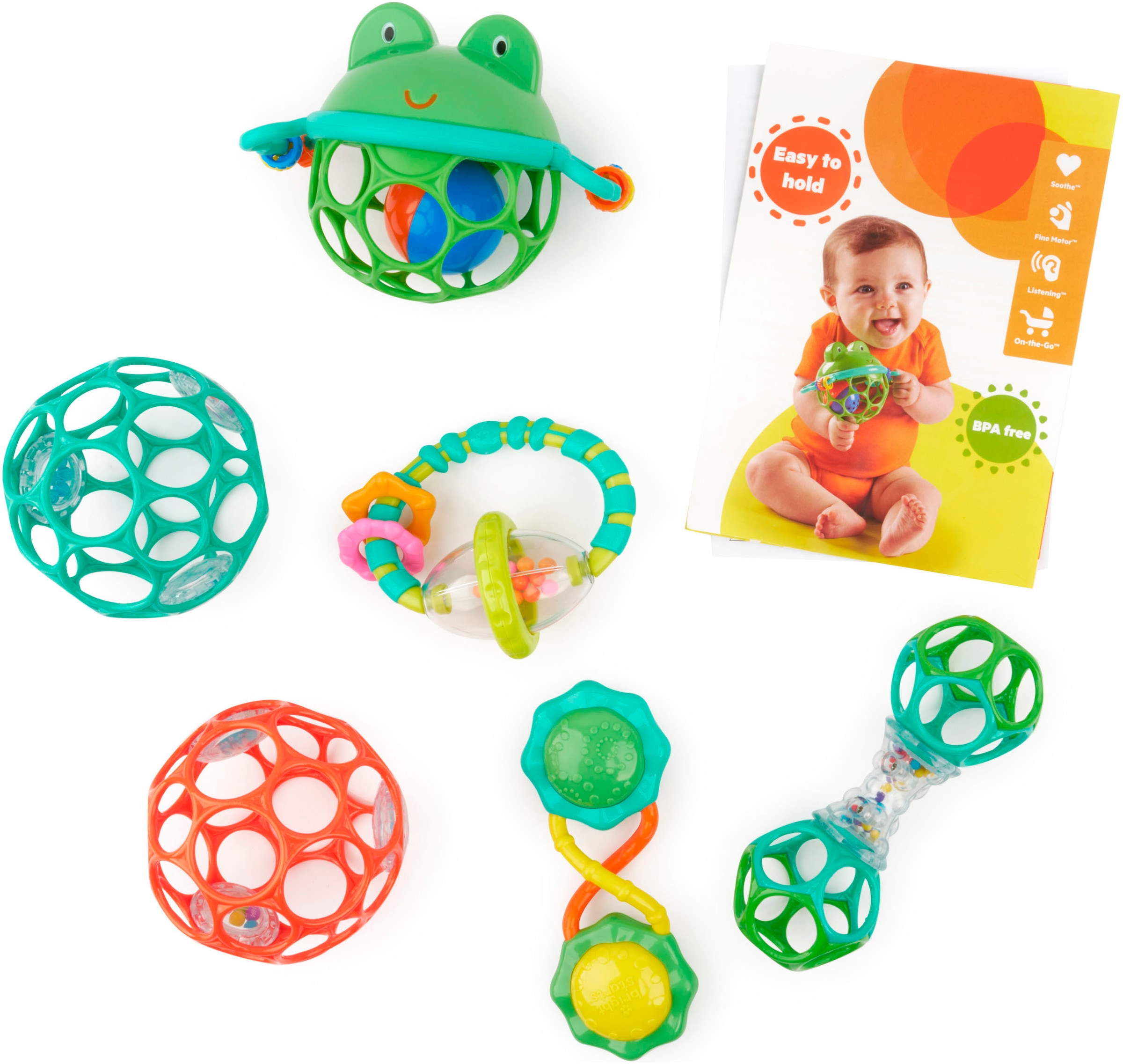 Bright Starts Rassel »Little Shakers, Rassel-Geschenkset« mit Sound