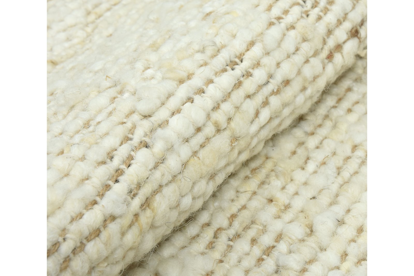 Cebu gulvteppe 160x230 Offwhite Ull 70%/Jute 30%