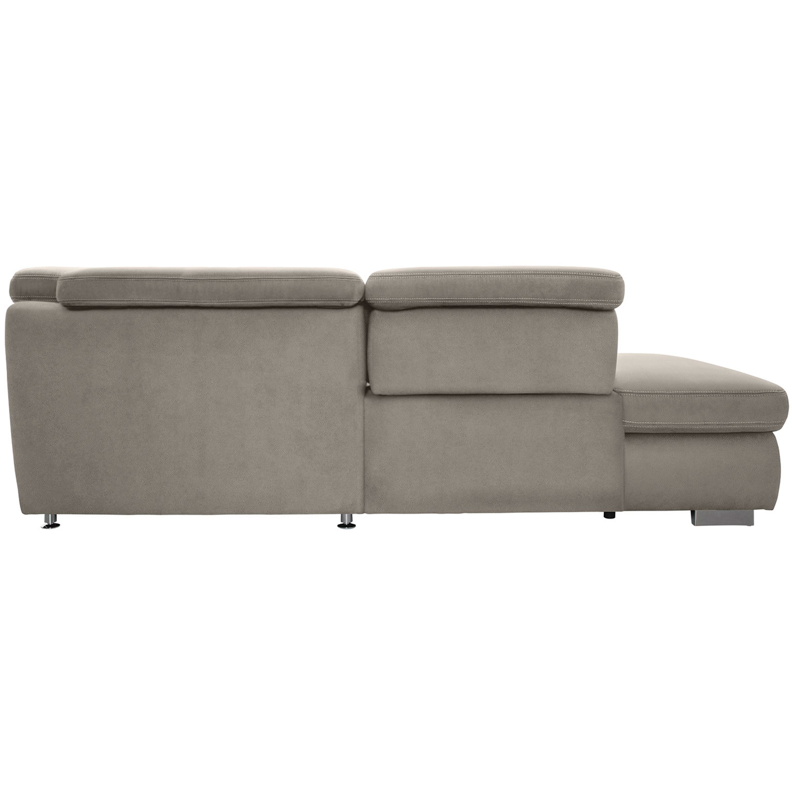 polsterpower Boxspring-Wohnlandschaft - Holiday alu - Basismodell - Recamiere rechts