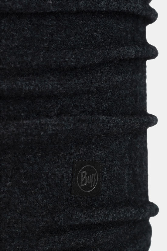 Buff Buff Merino Fleece Solid Black Buff