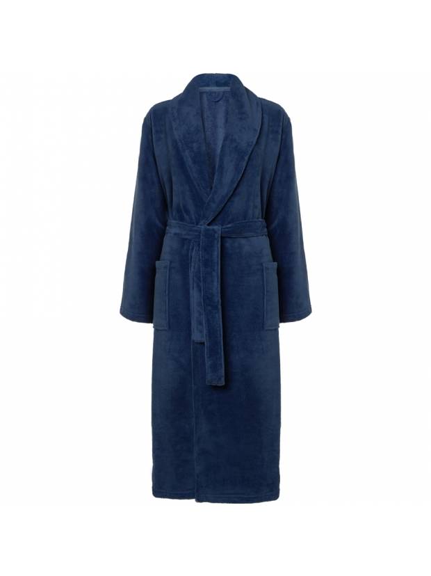 Beaumont Badjas Navy | S | Blauw | Katoen