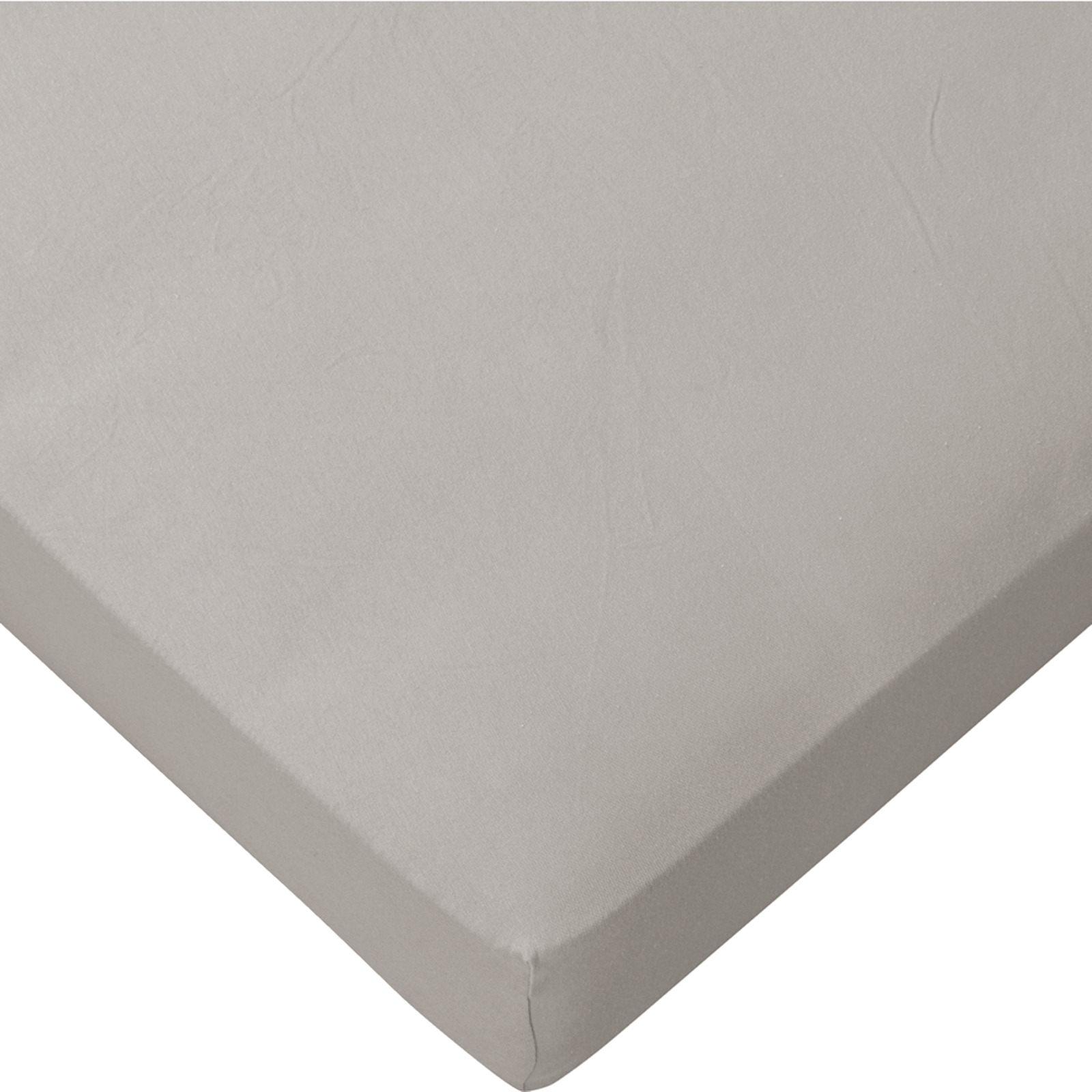 Living Edition Jersey-Fixleintuch für Boxspringbett 180x200, silber