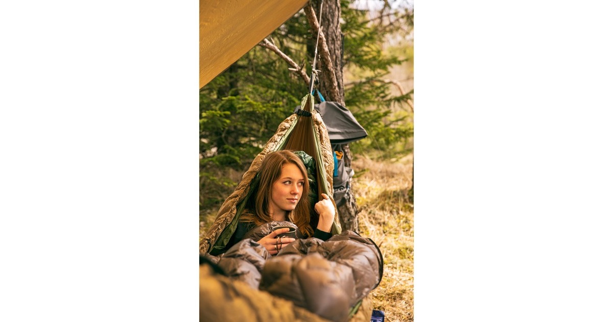 AmazonasUnderquilt-Poncho hangmat  (Bruin)