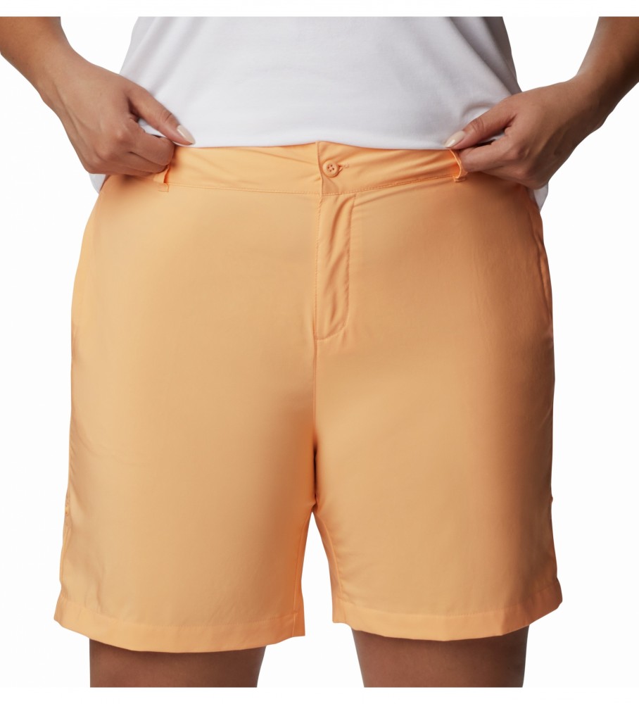Calções utilitários Columbia Silver Ridge laranja