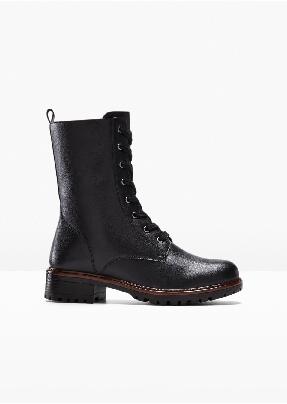 Boots à lacets