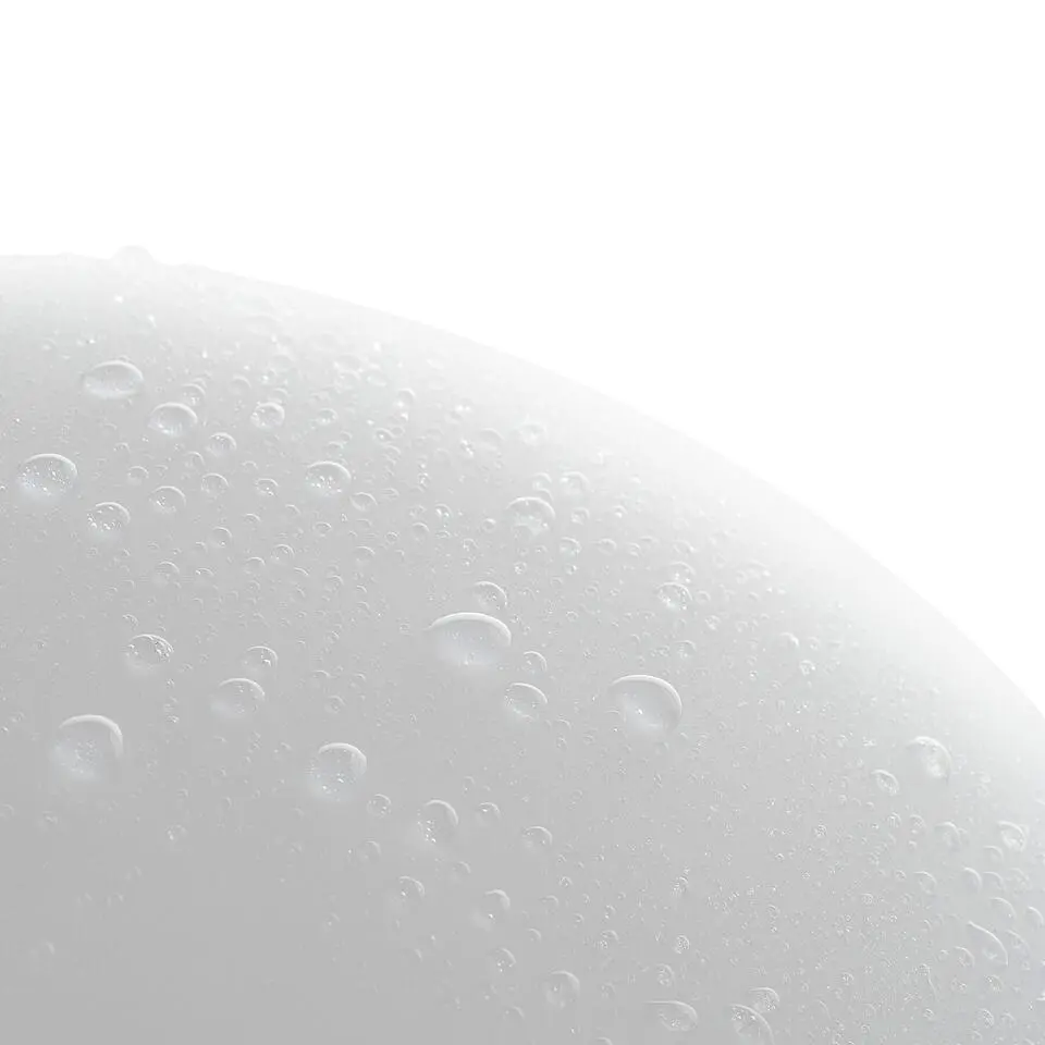 tectake Luminous Globe, LED, met afstandsbediening, Wit